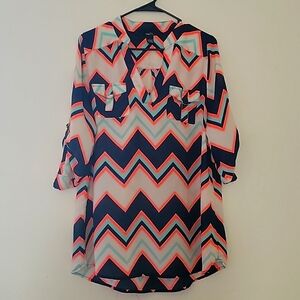 Rue21 3 quarter sleeve blouse